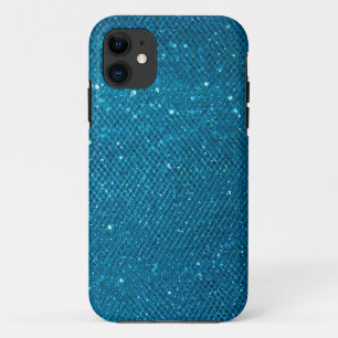 Capa Para iPhone 11 Brilho azul