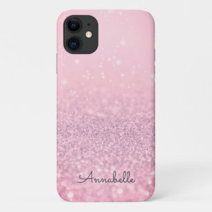 Capa Para iPhone 11 Brilhos Magicos Rosa