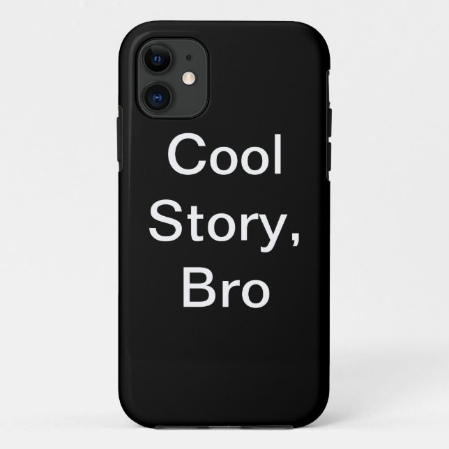 Capa Para iPhone 11 bro legal da história (Verso)