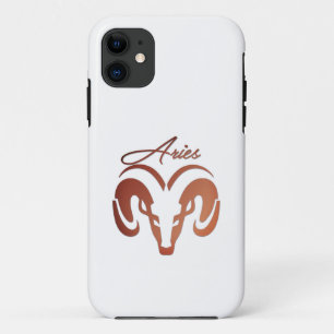 Capa Para iPhone 11 Bronze toca Ram Zodiac