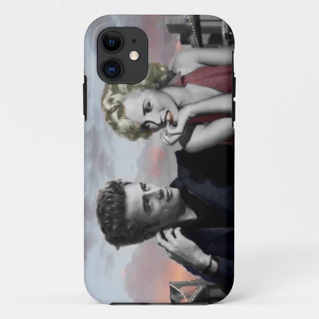 Capa Para iPhone 11 Brooklyn B&W (Verso)