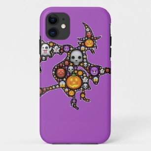 Capa Para iPhone 11 bruxa emoji