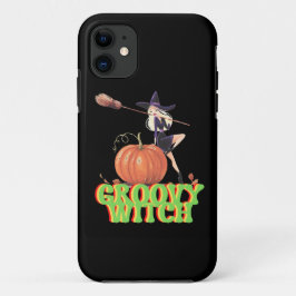 Capa Para iPhone 11 bruxas de Dia de as Bruxas engraçado BROVY WITCH