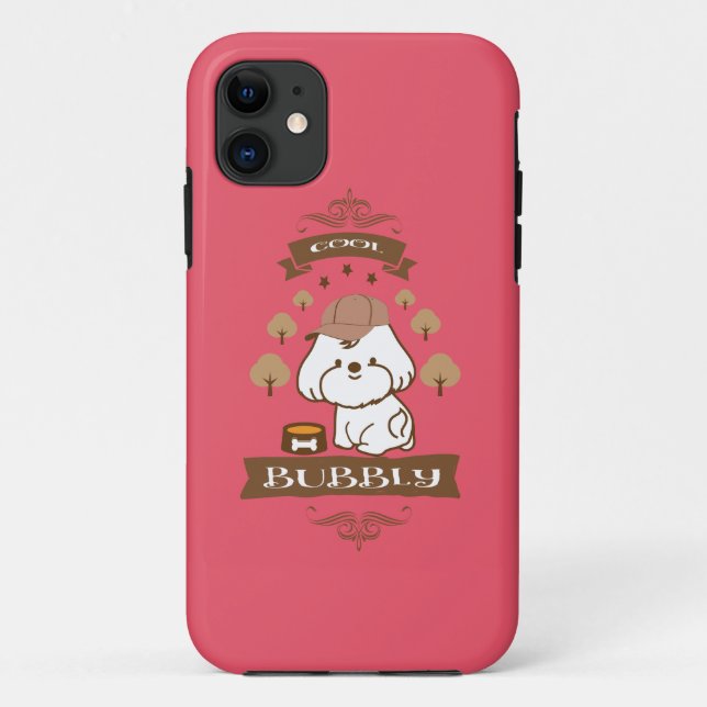 Capa Para iPhone 11 Bubble diz que é legal (Verso)