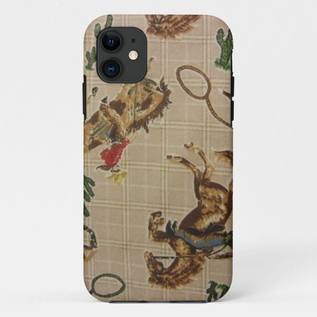 Capa Para iPhone 11 Bucking Bronco (Verso)