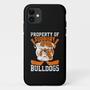 Capa Para iPhone 11 Bulldog Propriedade dos Sudbury Bulldogs Cachorro
