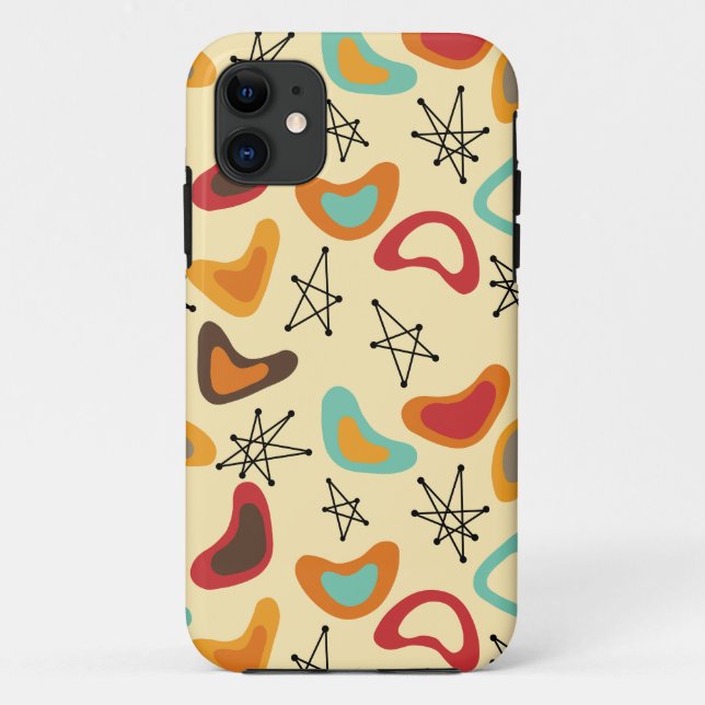 Capa Para iPhone 11 Bumerangas e Estrelas (Verso)