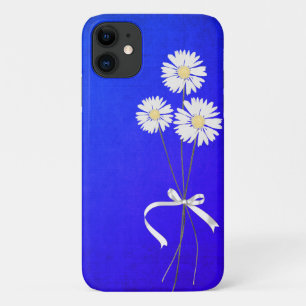 Capa Para iPhone 11 buquê de margarida branca