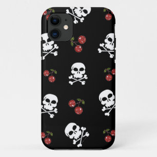 Capa Para iPhone 11 CAB Fogueiros e Cerejas a Preto