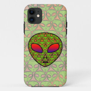 CAPA PARA iPhone 11 CABEÇA DA ALIENÍGENA