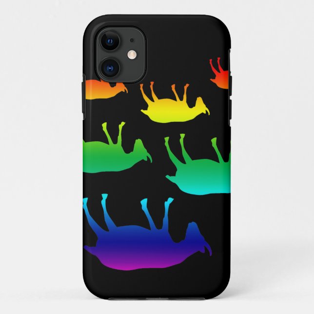 Capa Para iPhone 11 Cabras de desmaio (Verso)