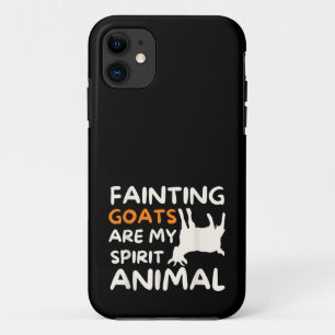 Capa Para iPhone 11 Cabras que Desmaiam São o Meu Animal Espiritual Ca