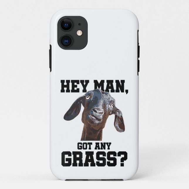 Capa Para iPhone 11 Cabrito para Roupas de Fazenda de Amantes de Cabra (Verso)
