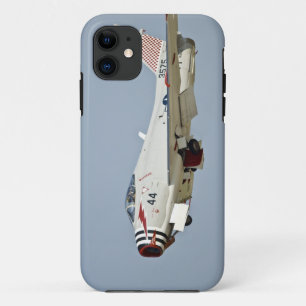 Capa Para iPhone 11 Caça a jato North American Naval FJ2 Fury voando