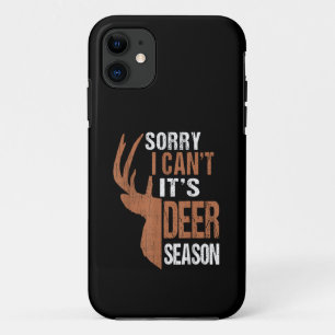 Capa Para iPhone 11 Caça Desculpe É Temporada de Veados Pai Caçador En