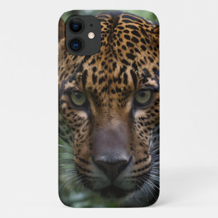 Capa Para iPhone 11 "Caçador Silencioso: O Jaguar gaba a floresta"