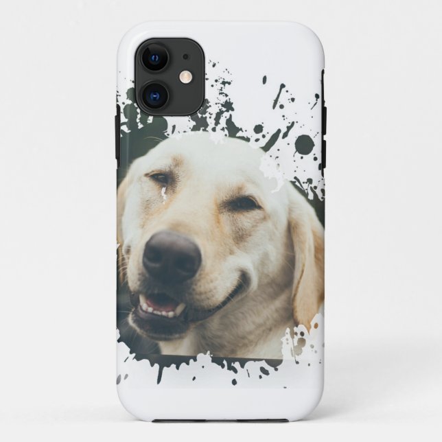 Capa Para iPhone 11 Cachorro bonito (Verso)