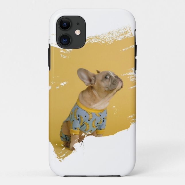 Capa Para iPhone 11 Cachorro bonito (Verso)