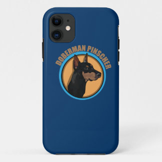 Capa Para iPhone 11 Cachorro doberman