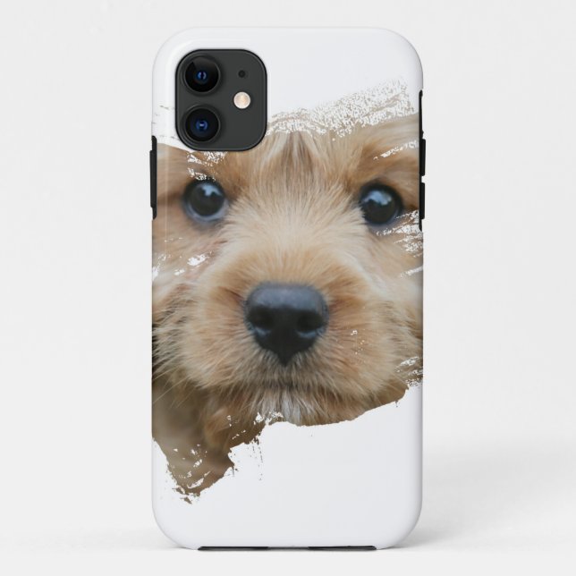 Capa Para iPhone 11 Cachorro Gelado (Verso)