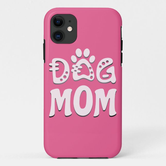 Capa Para iPhone 11 Cachorro Mãe (Verso)