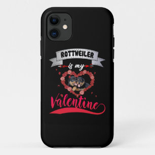 Capa Para iPhone 11 Cachorro Rottweiler É O Meu Namorados