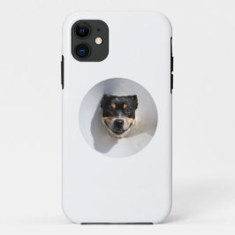 Capa Para iPhone 11 Cachorro sorridente engraçado