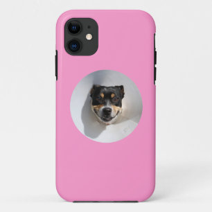 Capa Para iPhone 11 Cachorro sorridente engraçado