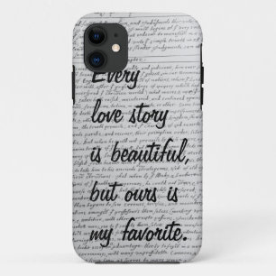 Capa Para iPhone 11 Cada Love Story é bonito, nosso iPhone 5 da