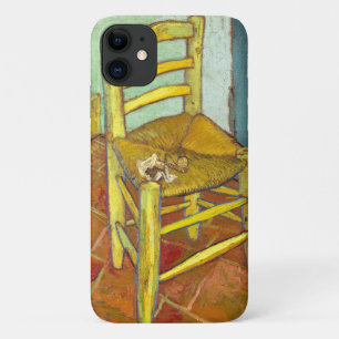 Capa Para iPhone 11 Cadeira de Vincent Van Gogh com cachimbo