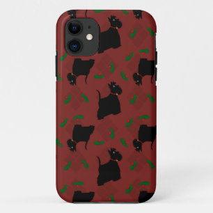 Capa Para iPhone 11 Cães de Terrier do Scottish e Tam O'Shanter