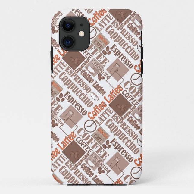 Capa Para iPhone 11 Café favorito (Verso)