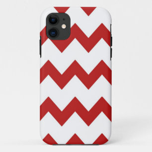 Capa Para iPhone 11 Caixa branca vermelha das vigas