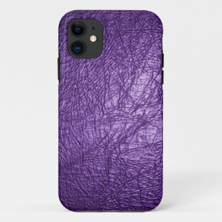 Capa Para iPhone 11 Caixa de couro roxa do iPhone 5 do olhar
