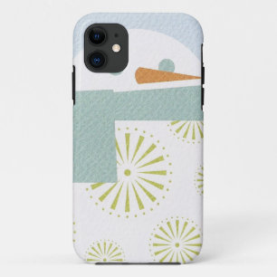 Capa Para iPhone 11 Caixa do boneco de neve do inverno