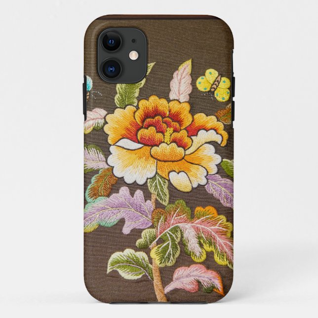 Capa Para iPhone 11 caixa do bordado (Verso)