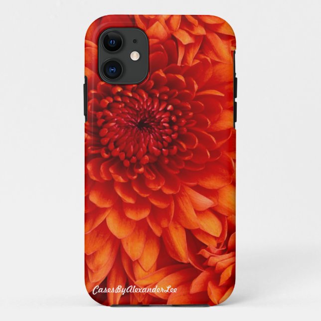 Capa Para iPhone 11 caixa do crisântemo do iPhone 5 (Verso)