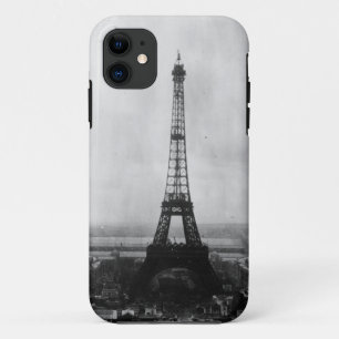 Capa Para iPhone 11 Caixa preto e branco do iPhone 5 da torre Eiffel