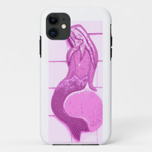 Capa Para iPhone 11 caixa roxa da sereia