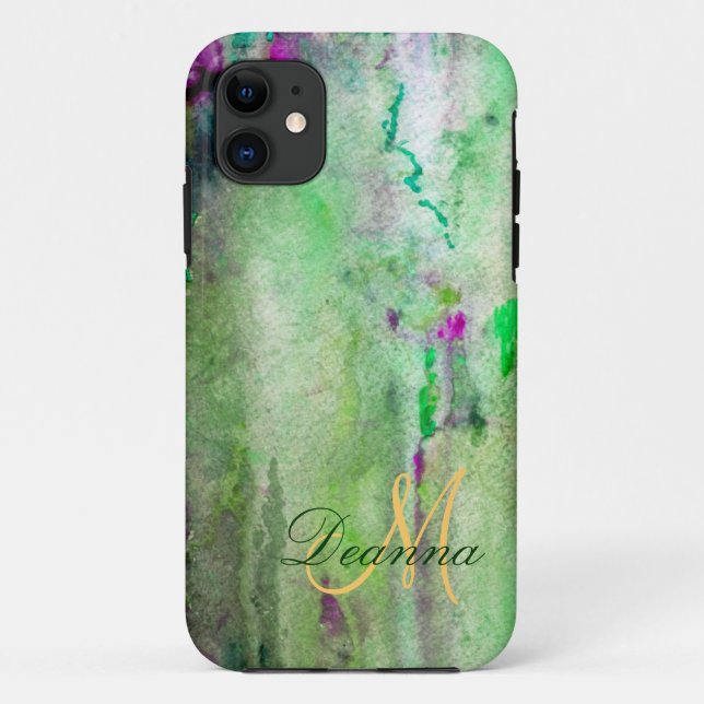 Capa Para iPhone 11 Caixa verde de Iphone 5 da névoa mal lá (Verso)