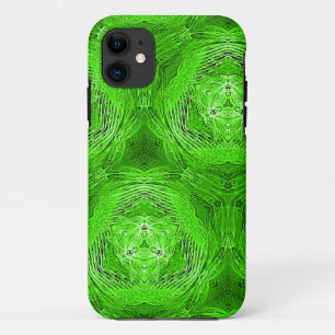 Capa Para iPhone 11 Caixa verde elétrica do iPhone 5