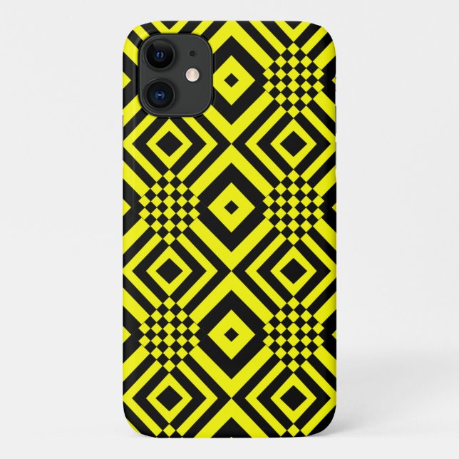 Capa Para iPhone 11 Caleidoscópio elétrico (Verso)