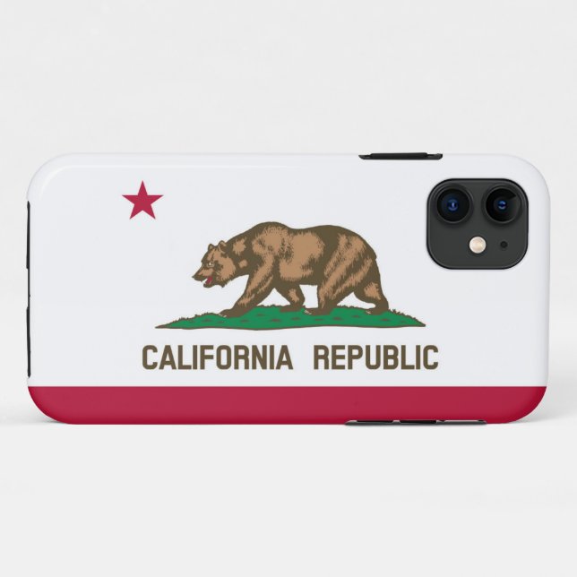 Capa Para iPhone 11 Califórnia (Verso (horizontal))