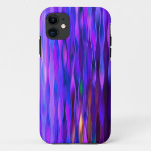 Capa Para iPhone 11 Calor No Legal Design Abstrato De Águas Azuis