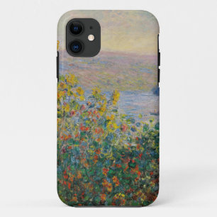 Capa Para iPhone 11 Camas de Flor na pintura de Vetheuil por Claude Mo