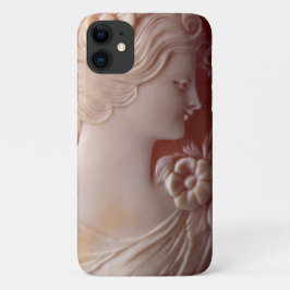 Capa Para iPhone 11 Cameo Antiquado Victoriano Elegante