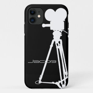 Capa Para iPhone 11 Câmera de filme