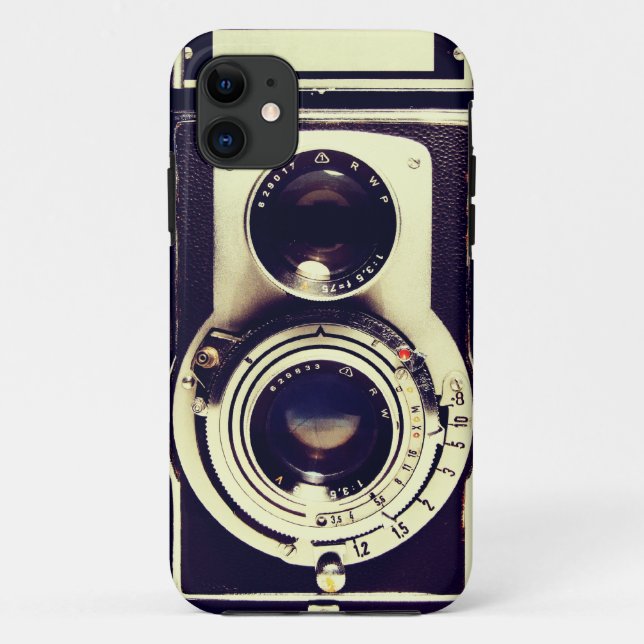 Capa Para iPhone 11 Câmera do vintage (Verso)