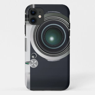 Capa Para iPhone 11 Câmera preta antiga