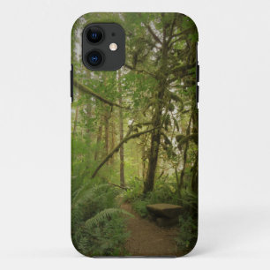 Capa Para iPhone 11 Caminho da Floresta Verde Pacífica em Washington